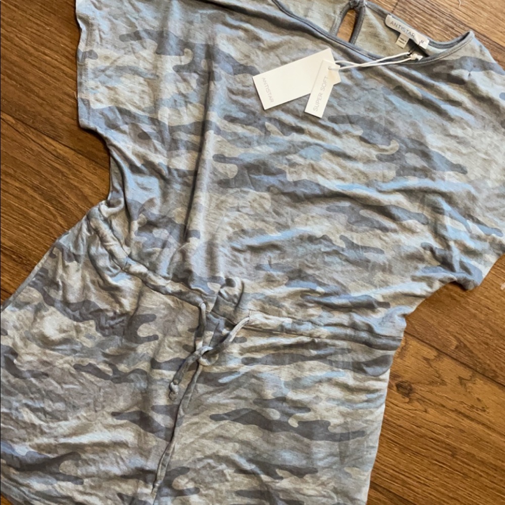 Camo romper brand new with tags